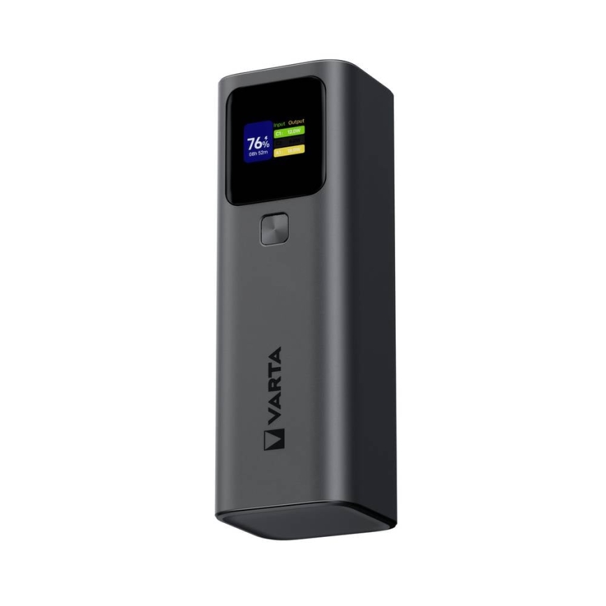 Varta 57984101111 - Power Bank cu afișaj LED, Power Delivery 27000 mAh/140W/3,7V