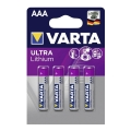 Varta 6103301404 - 4 buc Baterie litiu ULTRA AAA 1,5V