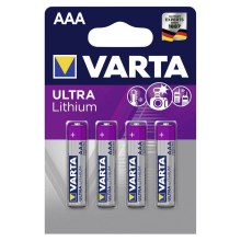 Varta 6103301404 - 4 buc Baterie litiu ULTRA AAA 1,5V