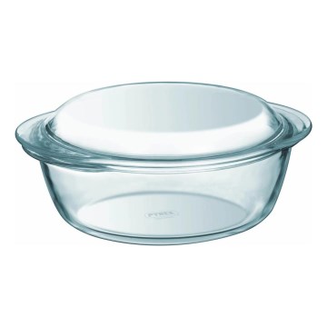 Vas de copt PYREX cu capac, 2,1 l