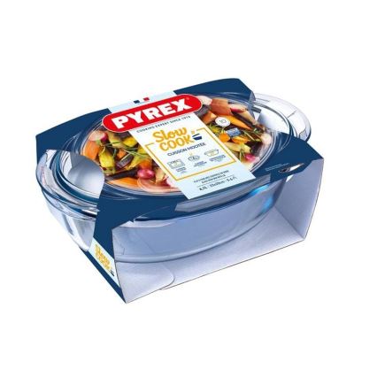 Vas de copt PYREX cu capac, 4,1 l