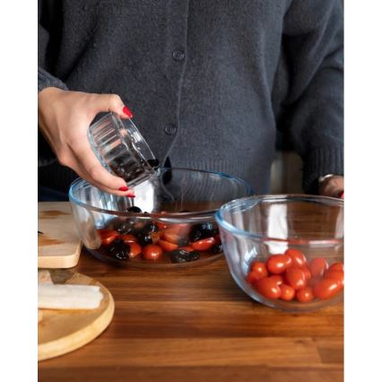 Vas de copt termorezistent cu capac PYREX, 1,3 l