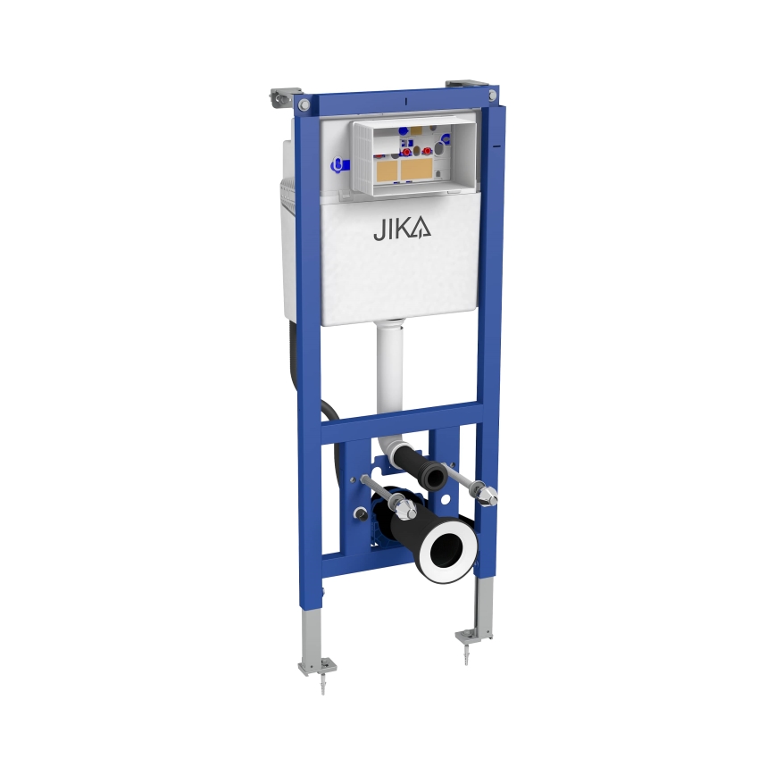 Vas WC suspendat LYRA Rimless + capac WC SoftClose LYRA + buton de acționare DUAL + modul incastrat + garnitură izolatoare