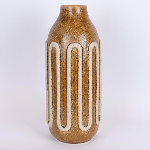 Vază ceramică 39x16,3 cm maro