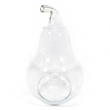 Vază decorativă Pear transparentă