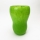Vază din sticlă 23 cm verde