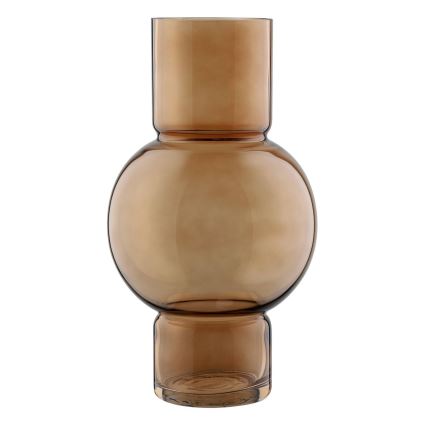 Vază din sticlă Eglo 28x15,5 cm maro