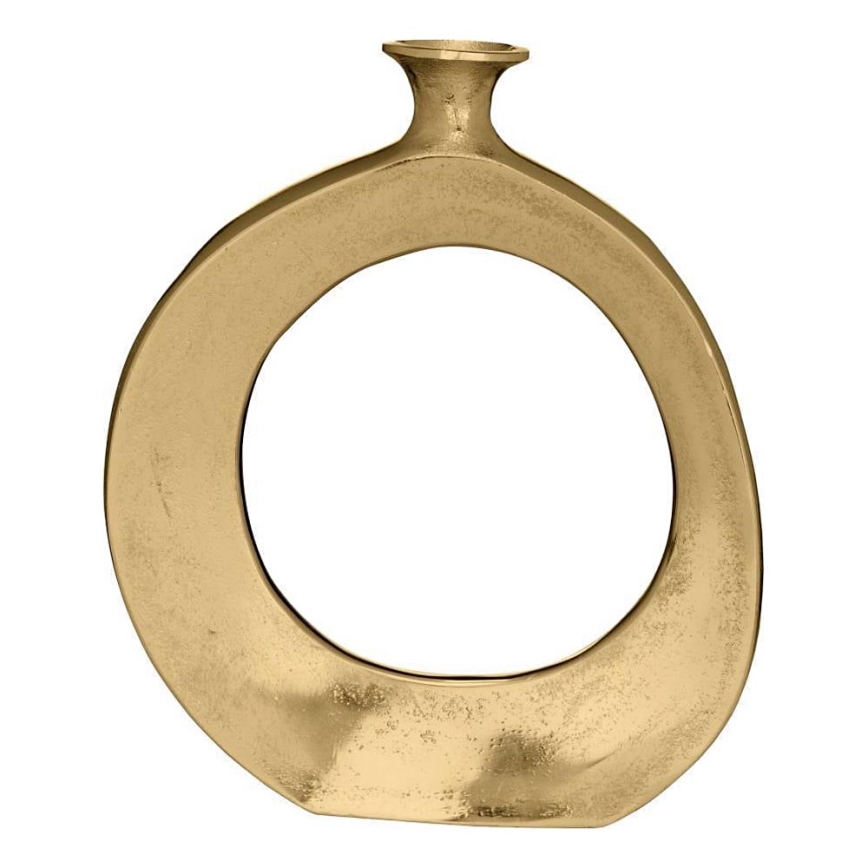 Vază metalică Eglo 30x25,5 cm auriu