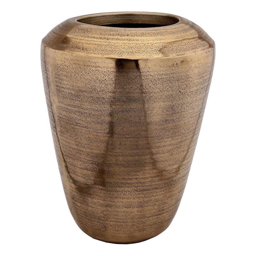 Vază metalică Eglo 68x51 cm auriu