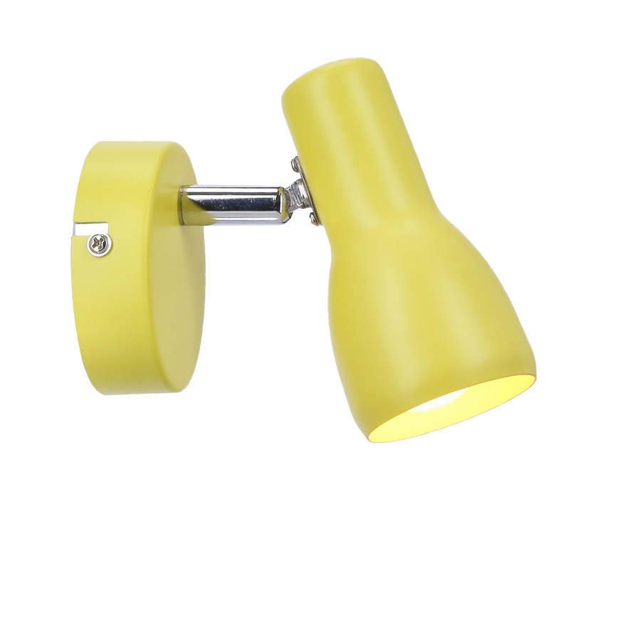 Veioză de perete PICARDO 1xE14/40W/230V galbenă