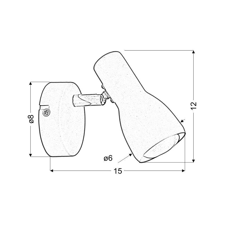 Veioză de perete PICARDO 1xE14/40W/230V turcoaz