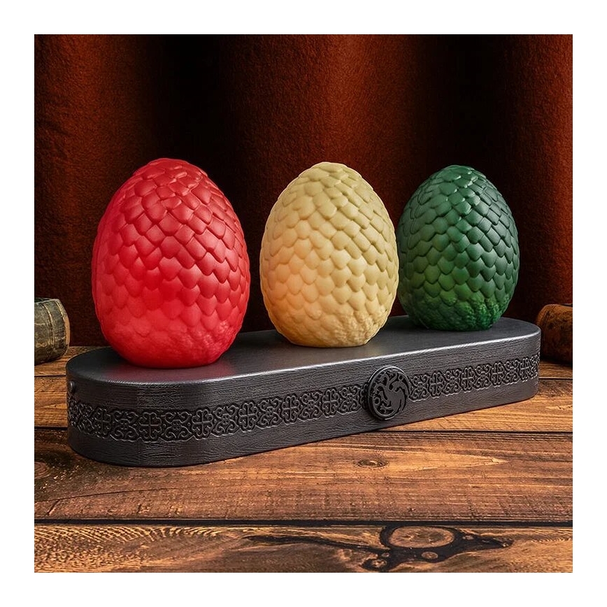 Veioză LED de veghe pentru copii HOUSE OF THE DRAGON LED/5V/3xAAA