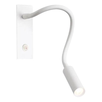 Veioză LED flexibilă Ideal Lux IO LED/3W/230V CRI 90 alb