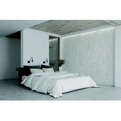 Veioză LED flexibilă Zambelis 22049 LED/3W/230V CRI90 negru