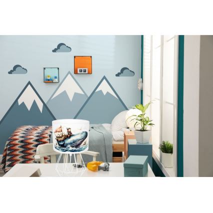 Veioză pentru copii OCEAN 1xE27/60W/230V