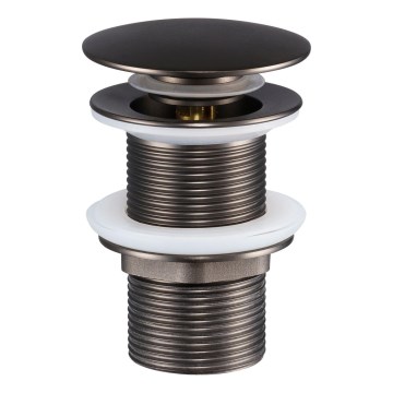 Ventil de lavoar COMAD CLICK-CLACK T201GG-3 CLICK-CLACK d. 7 cm gri