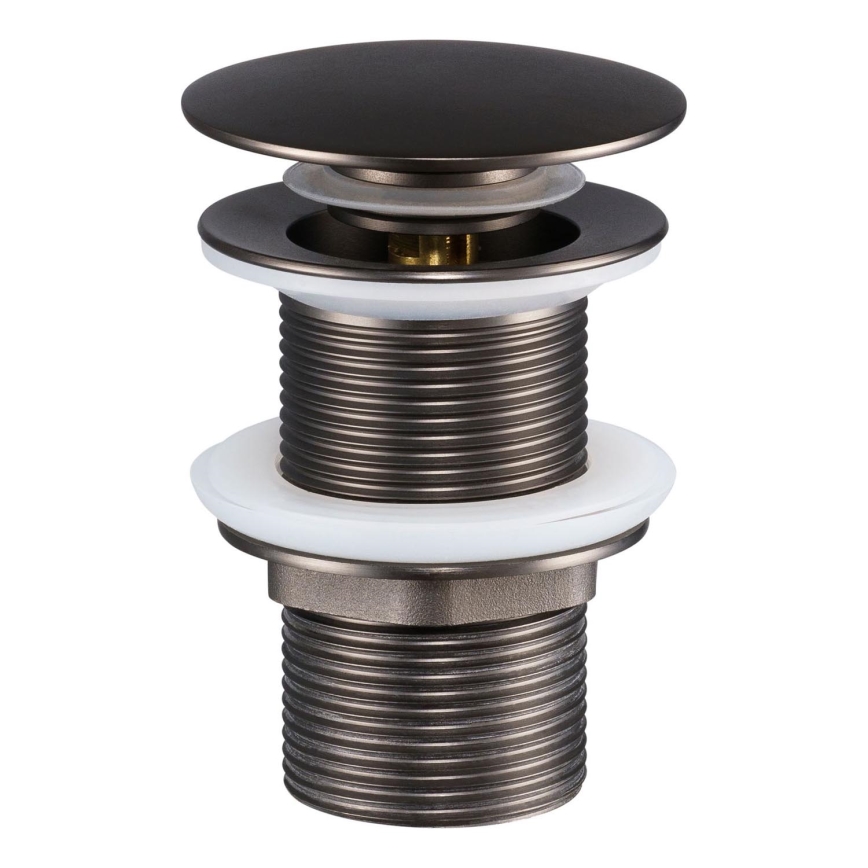 Ventil de lavoar COMAD CLICK-CLACK T201GG-3 CLICK-CLACK d. 7 cm gri