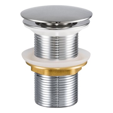 Ventil de lavoar COMAD CLICK-CLACK T201L-3 CLICK-CLACK d. 7 cm crom lucios