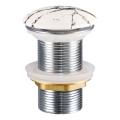 Ventil de lavoar COMAD CLICK-CLACK T201M-W17-3 CLICK-CLACK d. 7 cm alb mat
