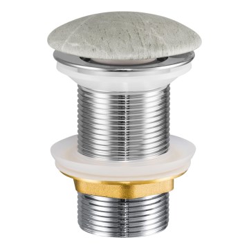 Ventil de lavoar COMAD CLICK-CLACK T201M-Y1-3 CLICK-CLACK d. 7 cm gri mat