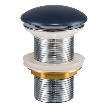 Ventil de lavoar COMAD CLICK-CLACK T201MNB-3 CLICK-CLACK d. 7 cm albastru marin mat