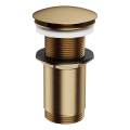 Ventil de lavoar OMNIRES A716BR CLICK-CLACK d. 6,6 cm bronz antichizat periat
