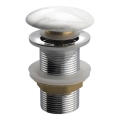 Ventil de scurgere Click-Clack DALMA, Ø 6,7 cm, Carrara - Sapho