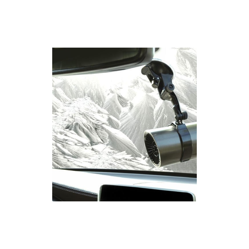 Ventilator auto cu încălzire 12V