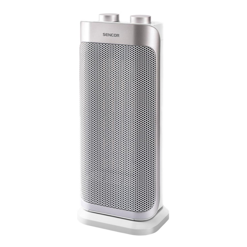 Ventilator ceramic cu încălzitor și termostat Sencor 1000/2000W/230V