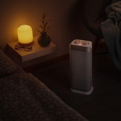 Ventilator ceramic cu încălzitor și termostat Sencor 1000/2000W/230V