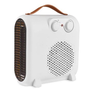 Ventilator cu element de încălzire 1000/2000W/230V alb