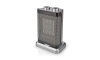 Ventilator cu element de încălzire ceramic 1000/1500W/230V argintiu