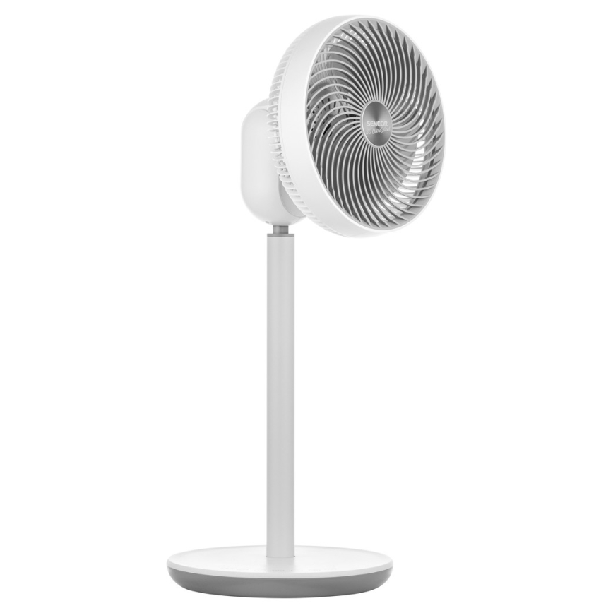 Ventilator cu picior 3D UltraSilent 26W/230V alb Sencor + telecomandă