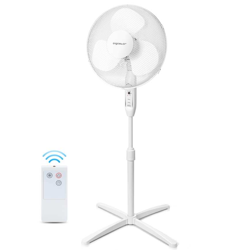 Ventilator cu picior Aigostar 40W/230V 120 cm alb
