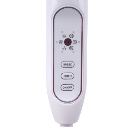 Ventilator cu picior Aigostar 40W/230V 120 cm alb