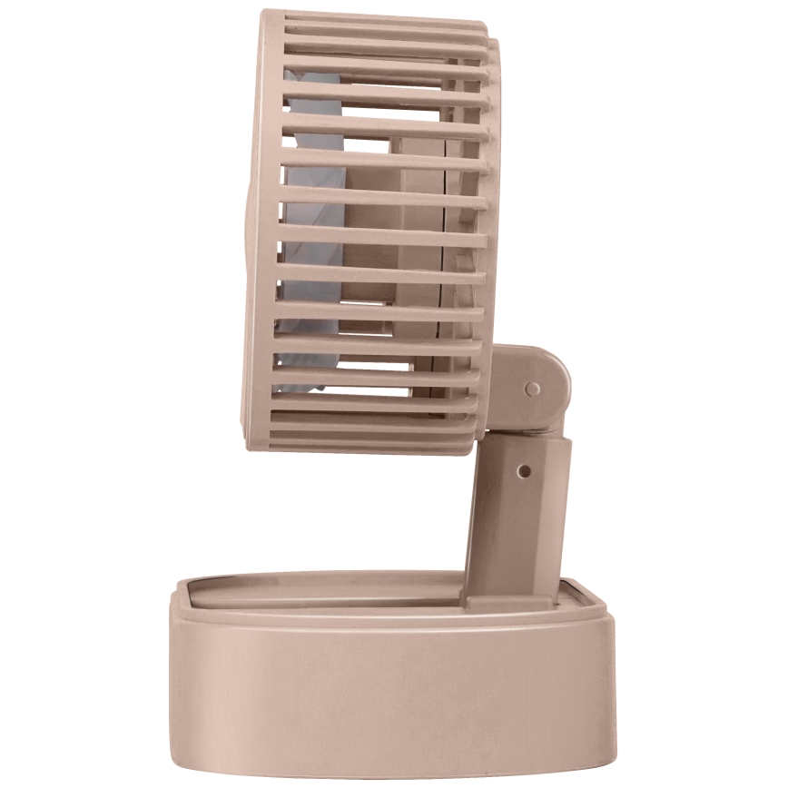 Ventilator de birou reîncărcabil 3,7V 1200 mAh roz