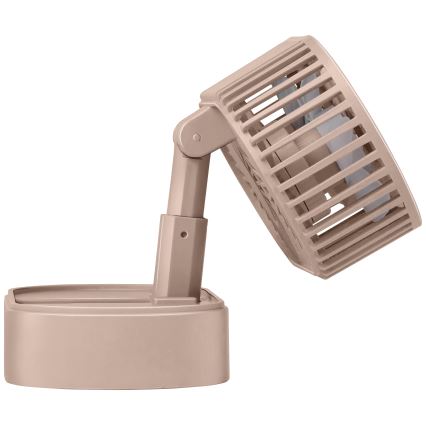 Ventilator de birou reîncărcabil 3,7V 1200 mAh roz