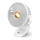 Ventilator de birou reîncărcabil cu clemă 5W/5V 1200 mAh alb