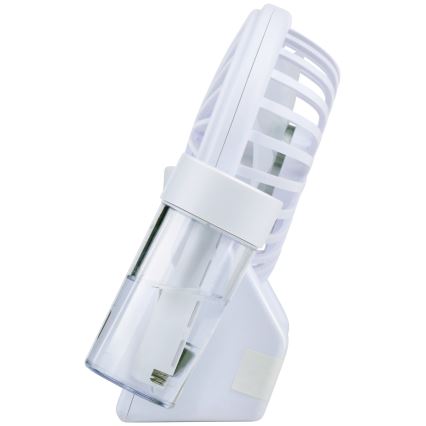 Ventilator de birou reîncărcabil cu efect de ceață, 3,7 V, 1200 mAh