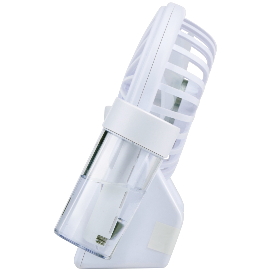 Ventilator de birou reîncărcabil cu efect de ceață, 3,7 V, 1200 mAh