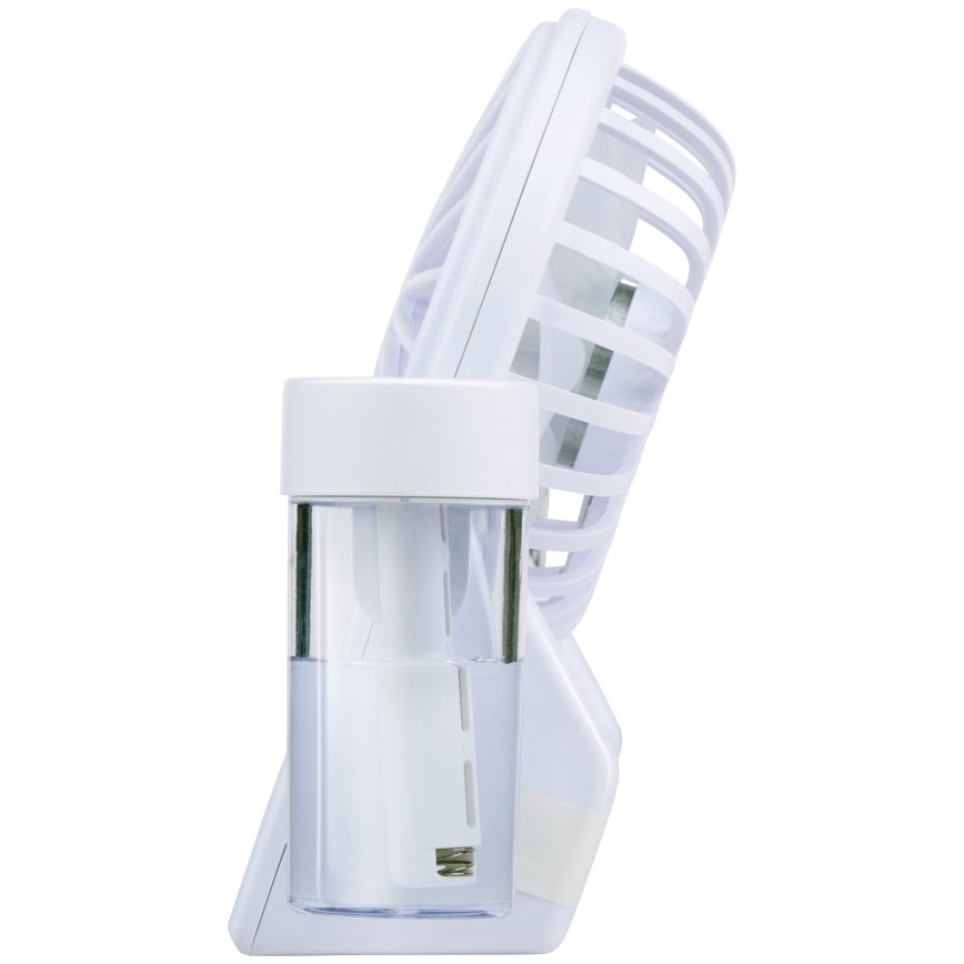Ventilator de birou reîncărcabil cu efect de ceață, 3,7 V, 1200 mAh