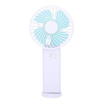 Ventilator de buzunar reîncărcabil 4W/5V 1200 mAh alb/albastru