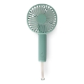 Ventilator de buzunar reîncărcabil 5W/5V, 1200 mAh, kaki