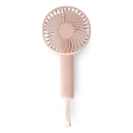 Ventilator de buzunar reîncărcabil 5W/5V 1200 mAh roz