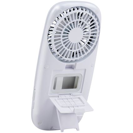 Ventilator de buzunar reîncărcabil cu LED RGB și funcție de nebulizare, 3,7V 1200 mAh