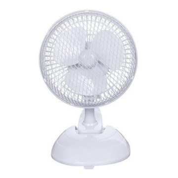 Ventilator de masă 15W/230V Ø 20 cm alb