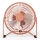 Ventilator de masă 3W/USB 15 cm auriu roz