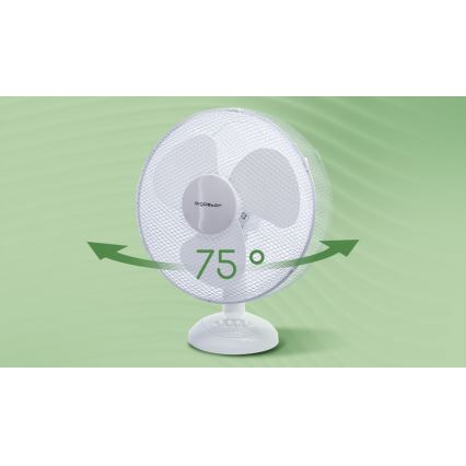 Ventilator de masă Aigostar 40W/230V alb