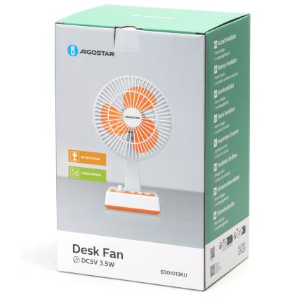 Ventilator de masă Aigostar 6W/USB