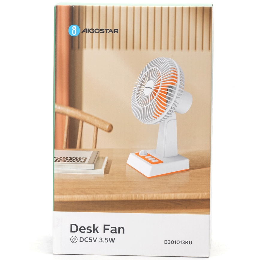 Ventilator de masă Aigostar 6W/USB